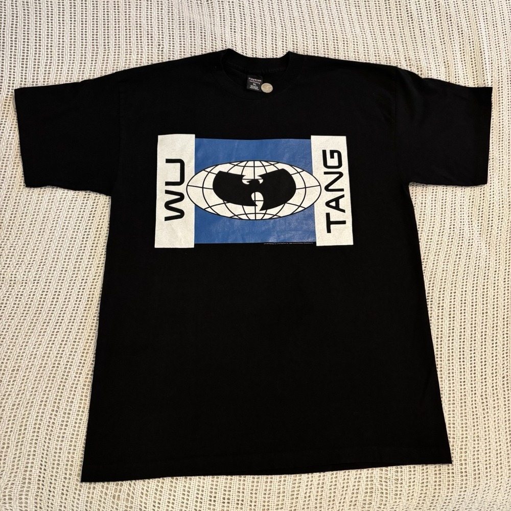 Vintage Wu Tang T Shirt 90s Rap Polygram Wu Wear Black 1997 RARE -Men's XL